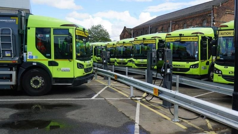 Nottingham City Council EV Fleet transition
