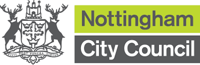 Nottingham City Council logo.